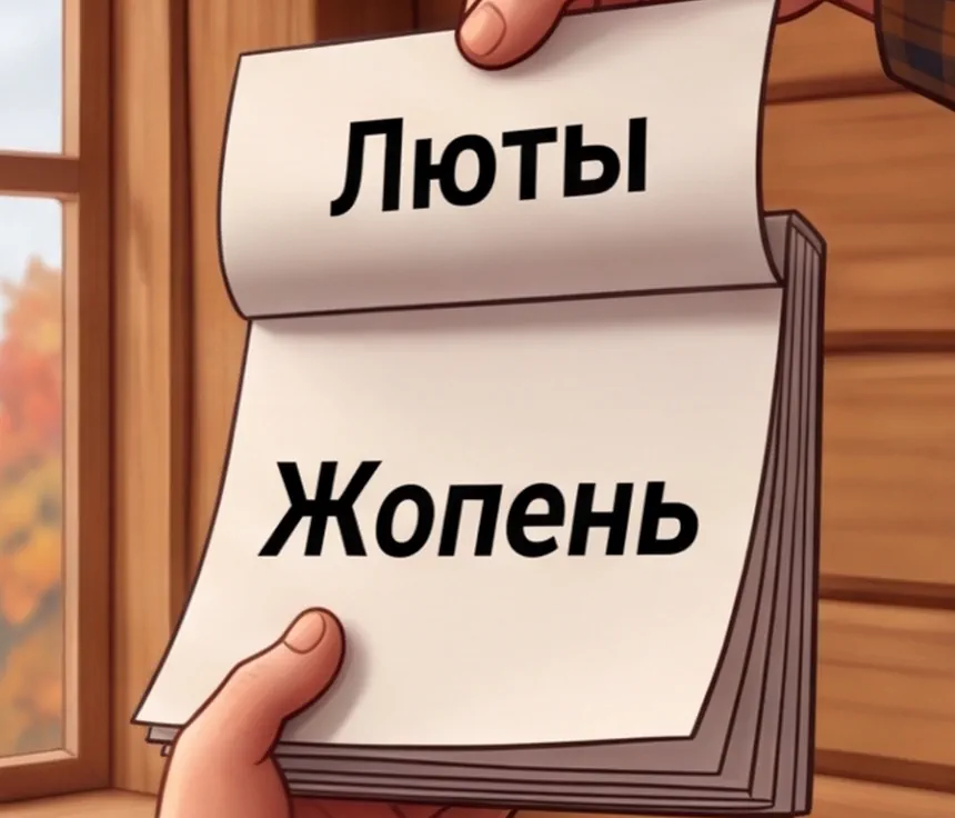 жОпень